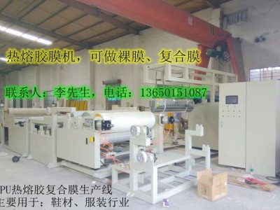 熱熔膠膜機(jī)，低溫?zé)崛勰z膜機(jī)， TPU熱熔膠膜機(jī)