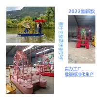 新款游樂設(shè)備腳踏船網(wǎng)紅水上腳踏船公園無動(dòng)力腳踏船