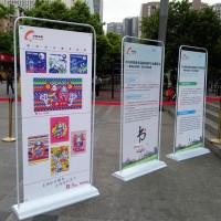 西安門型展架定做，西安麗屏展架定做，西安拉網(wǎng)展架定做
