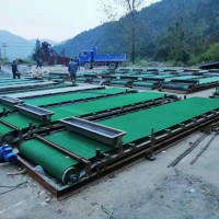 鞏義鉑思特含金石英脈型金礦石選礦方法，選金混汞機(jī)，選金沾金毯